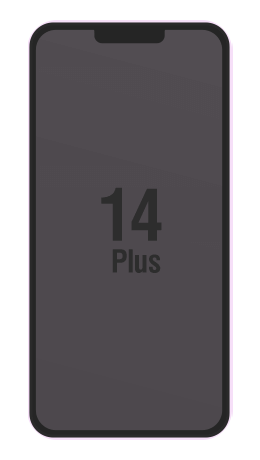 iPhone14 Plusの形状